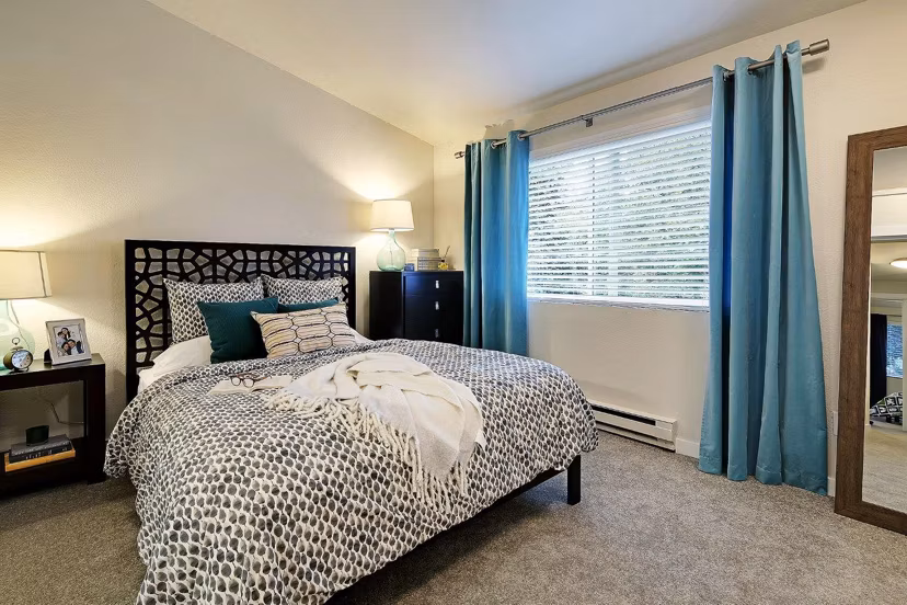bedroom at Hidden River Townhomes Apartments 