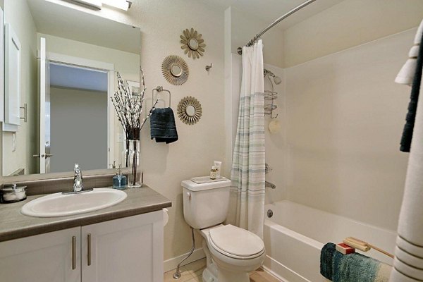 bathroom at Hidden River Townhomes Apartments 