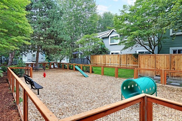 recreational area at Hidden River Townhomes Apartments 