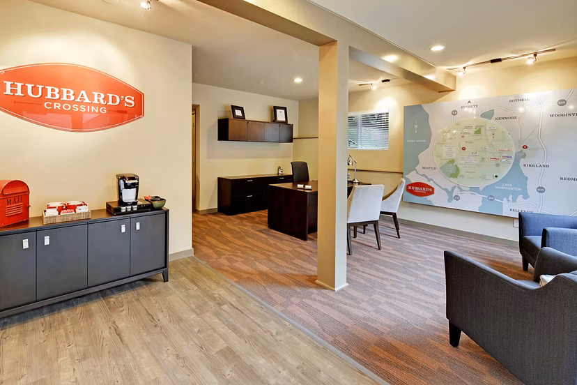 clubhouse at Hubbard's Crossing Apartments