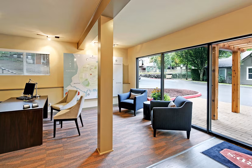 clubhouse at Hubbard's Crossing Apartments