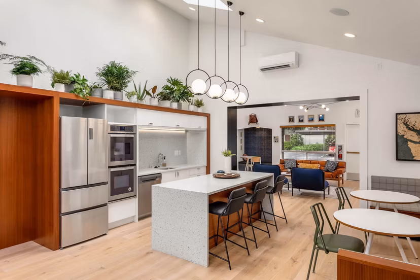 clubhouse at Scout Apartments