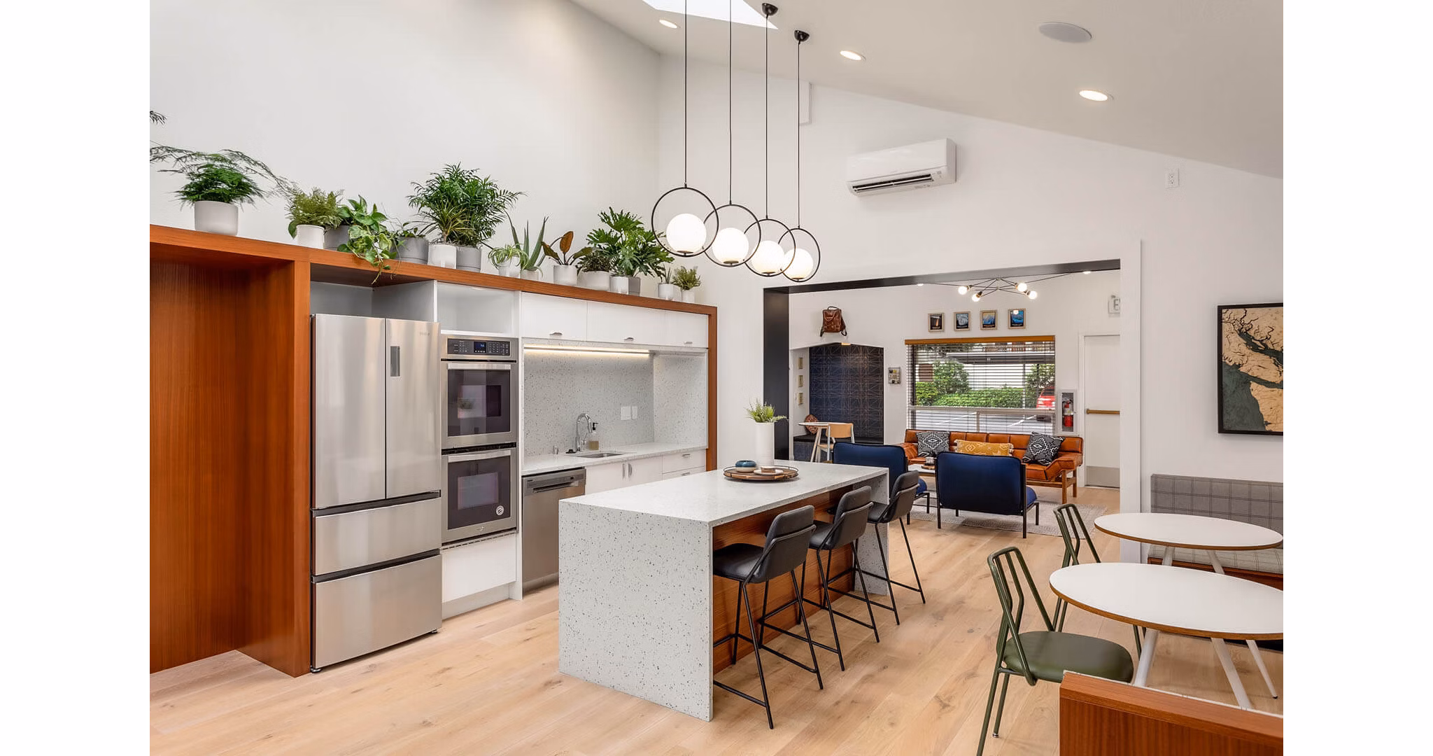 clubhouse at Scout Apartments