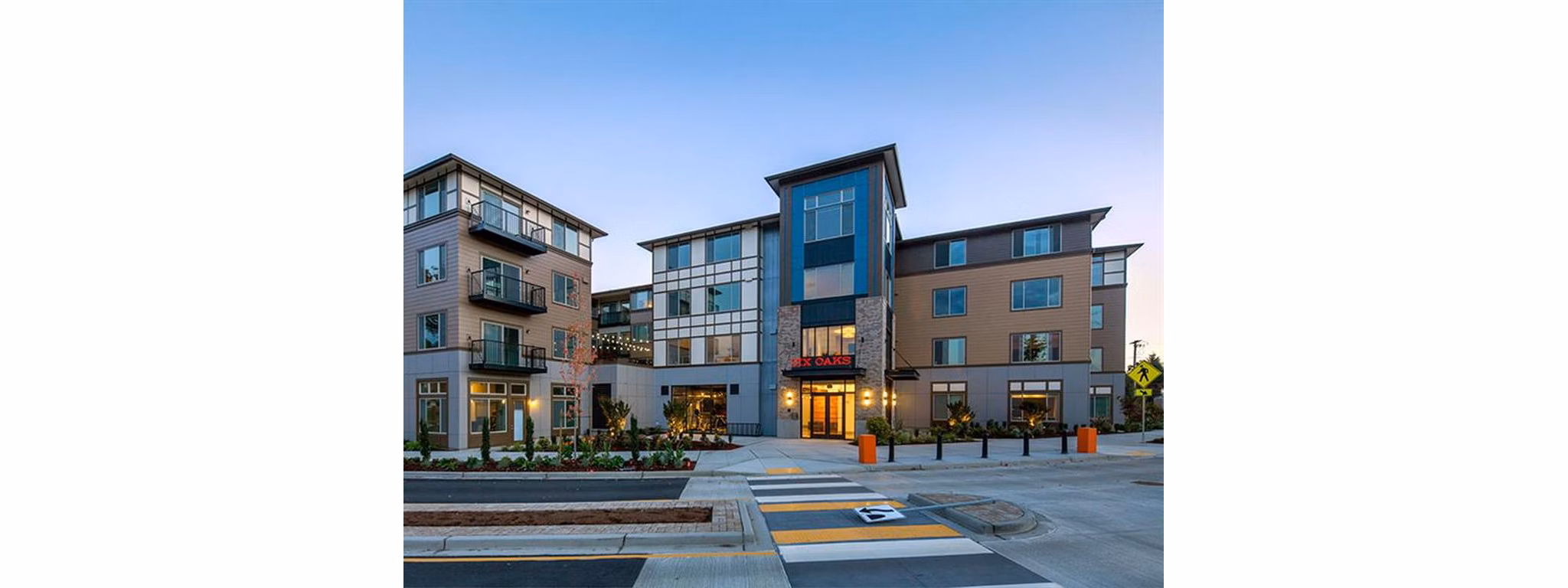 building at Six Oaks Apartments