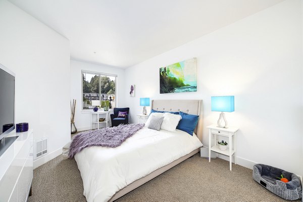 bedroom at Six Oaks Apartments