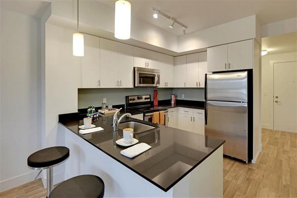 kitchen at Six Oaks Apartments