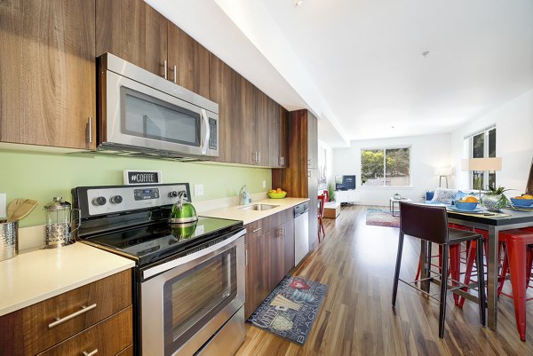 kitchen at Six Oaks Apartments