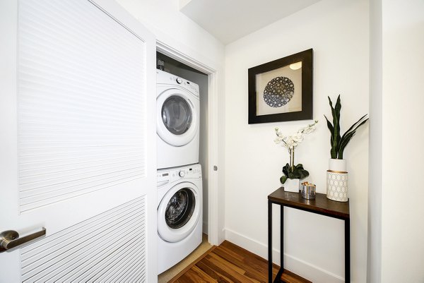 laundry facility at Six Oaks Apartments