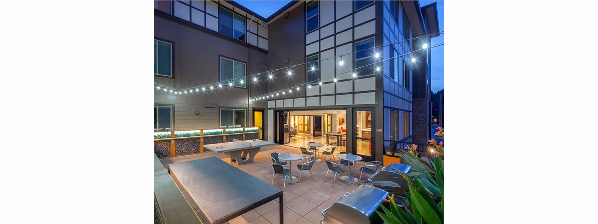grill area at Six Oaks Apartments