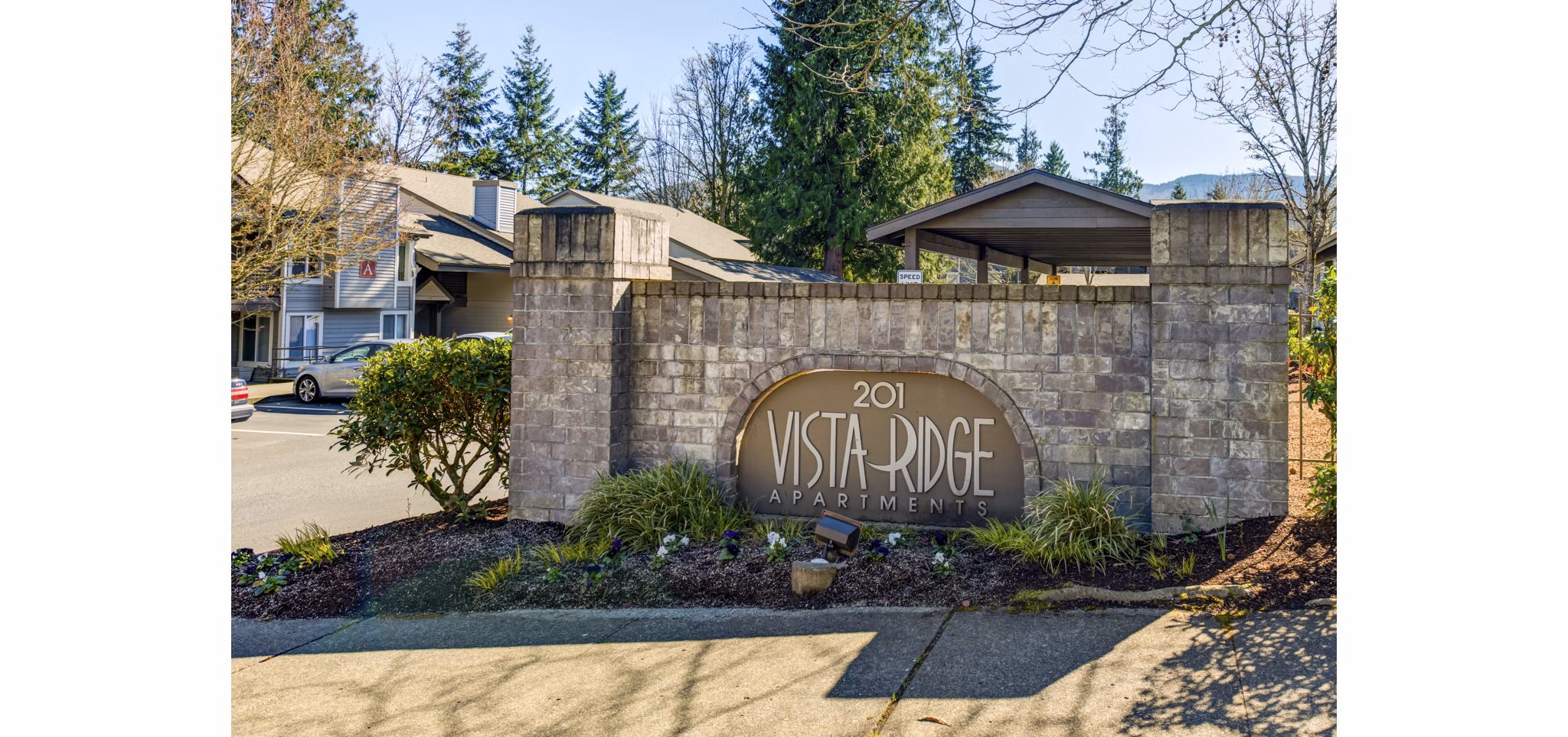 exterior at Vista Ridge Apartments 