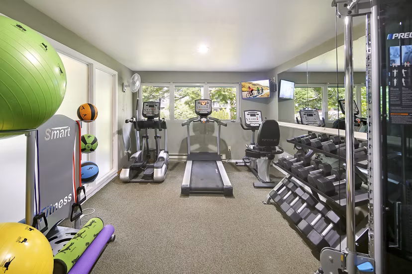 fitness center at Vista Ridge Apartments 