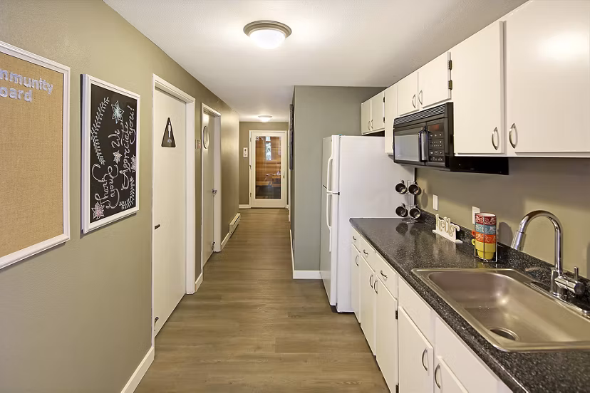 kitchen at Vista Ridge Apartments 