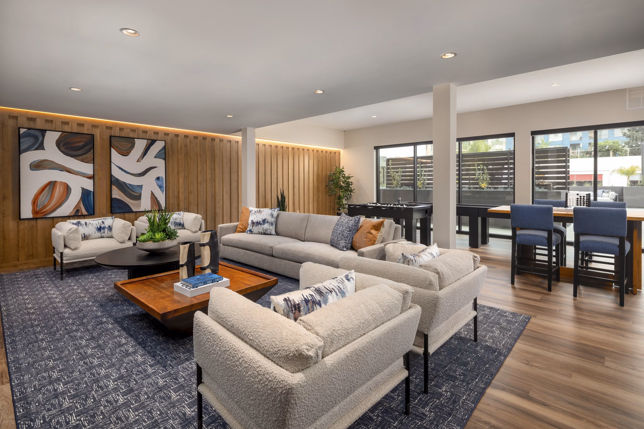 clubhouse at The DeMilo Apartments