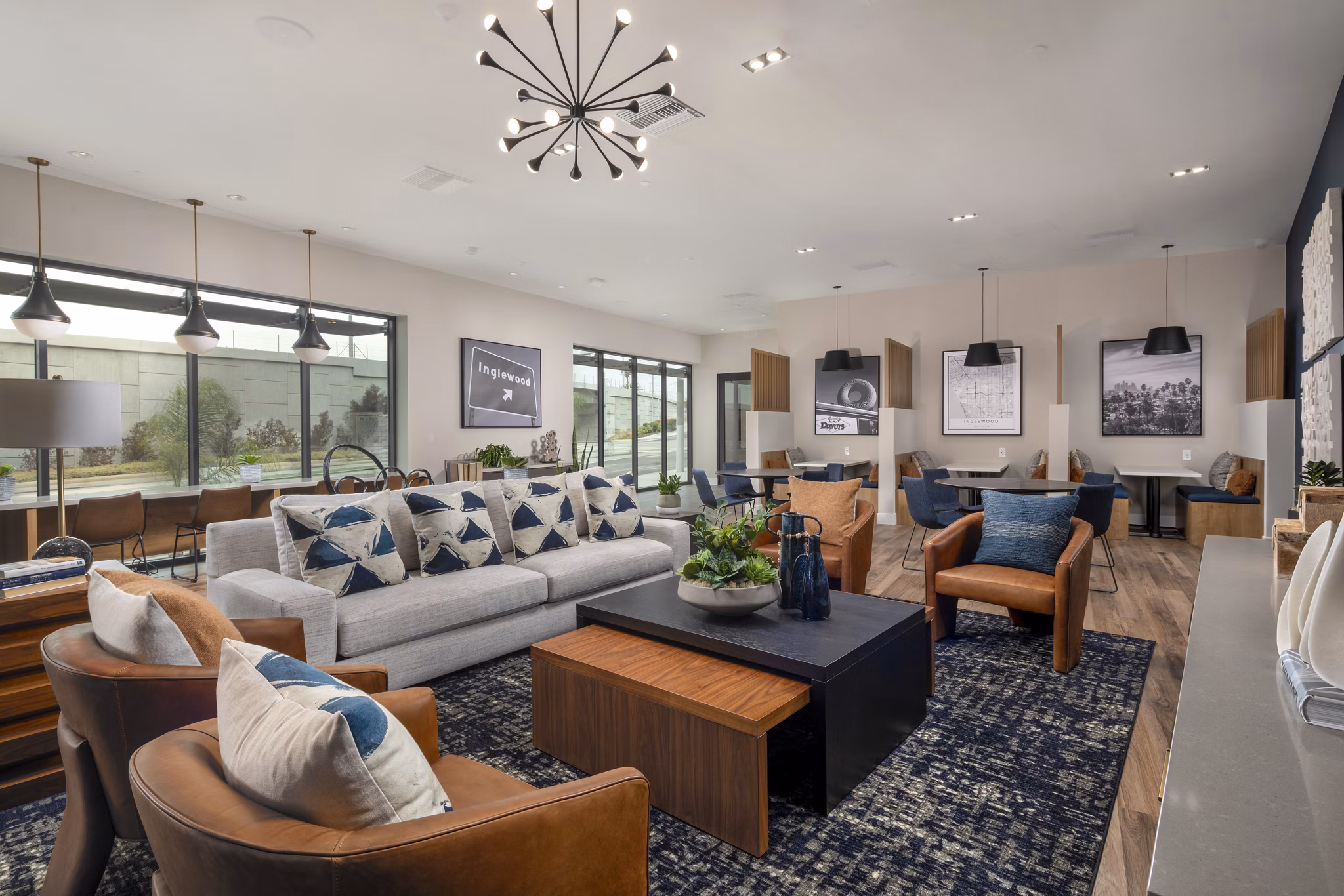 clubhouse at The DeMilo Apartments