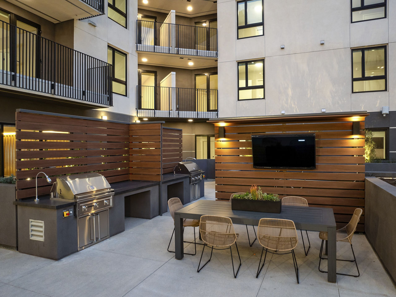 Grill area at The Demilo (1 of 2)