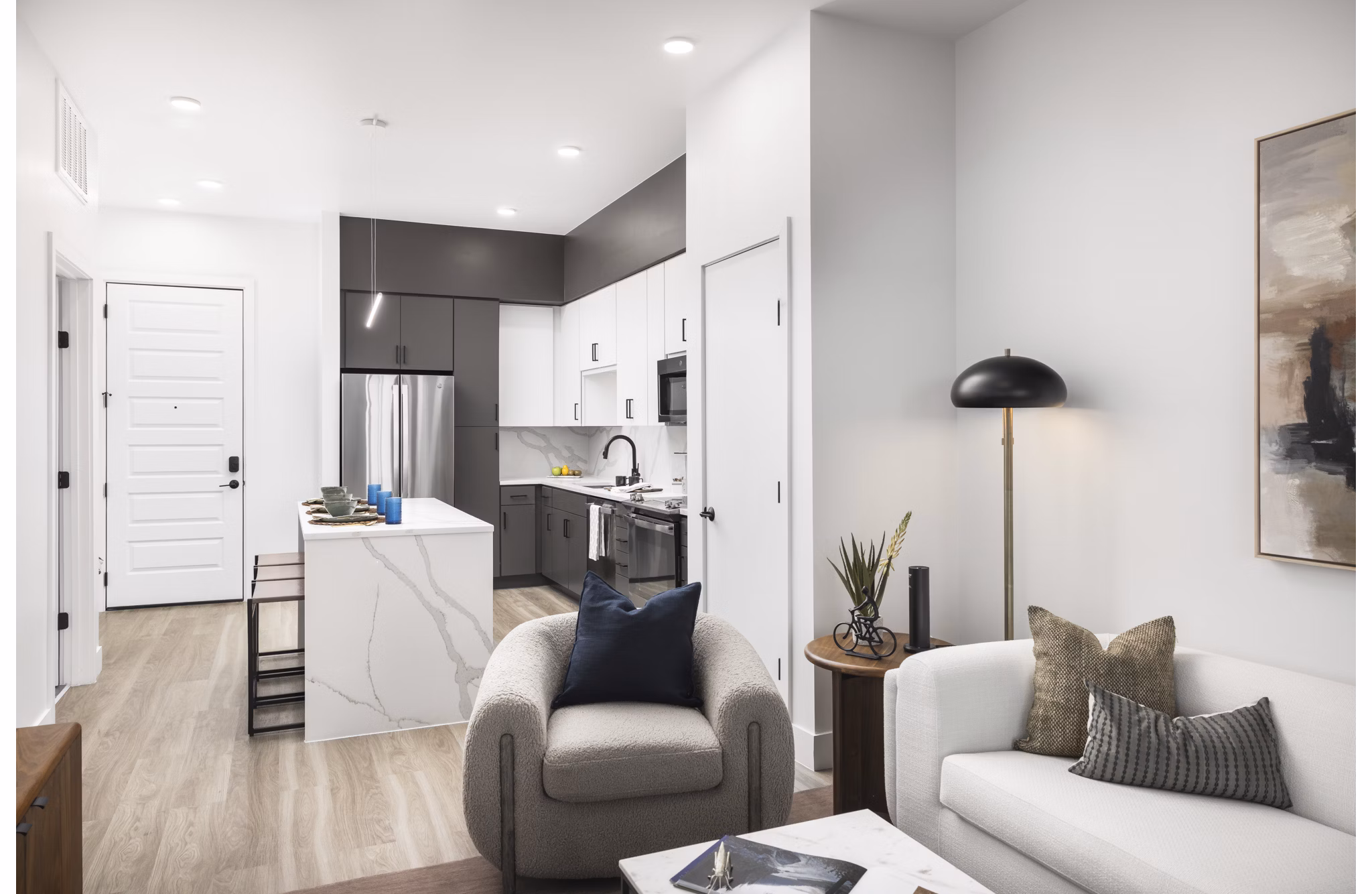 living room at Dorian Apartments