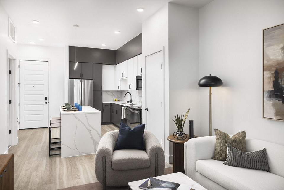 living room at Dorian Apartments