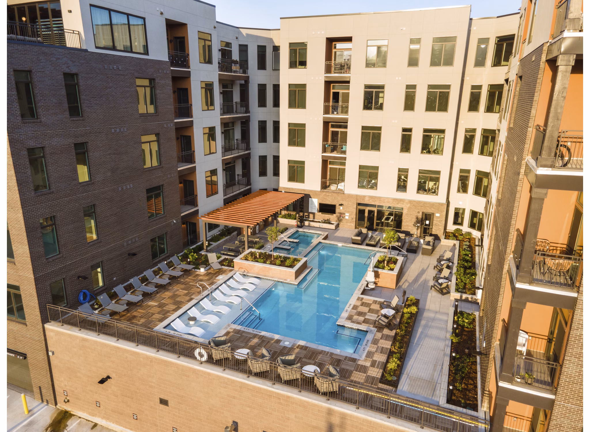 pool at Dorian Apartments