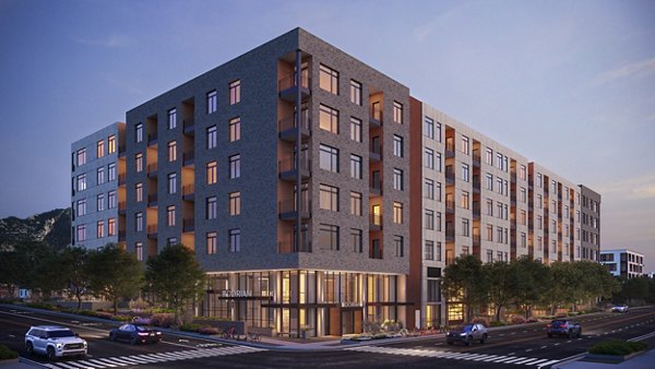 rendering at Dorian Apartments