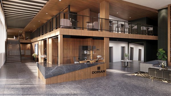 rendering at Dorian Apartments
