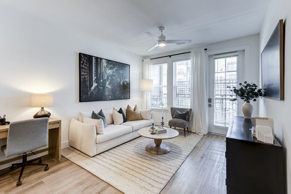 living room at Atlantic Nowell Creek Apartments 