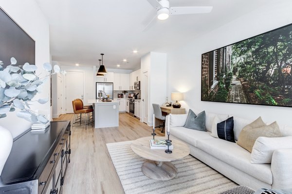 living room at Atlantic Nowell Creek Apartments 