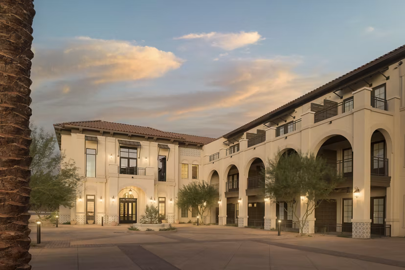 building at The Beverly Apartments