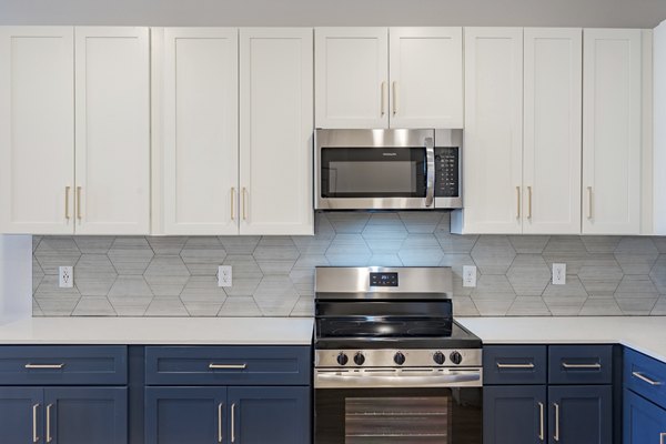 kitchen at The Pendant Southlands Apartments