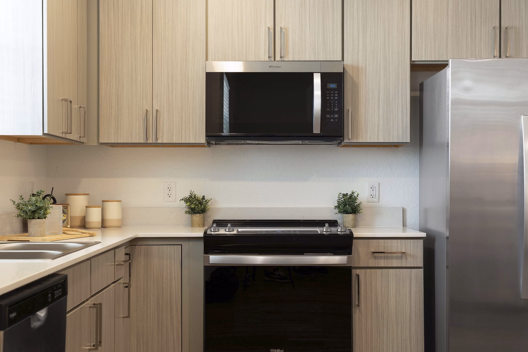 kitchen at Mason's Ridgeb Apartments