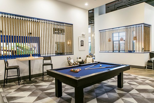 Elegant clubhouse with modern furnishings at Bradham at New Bern Apartments