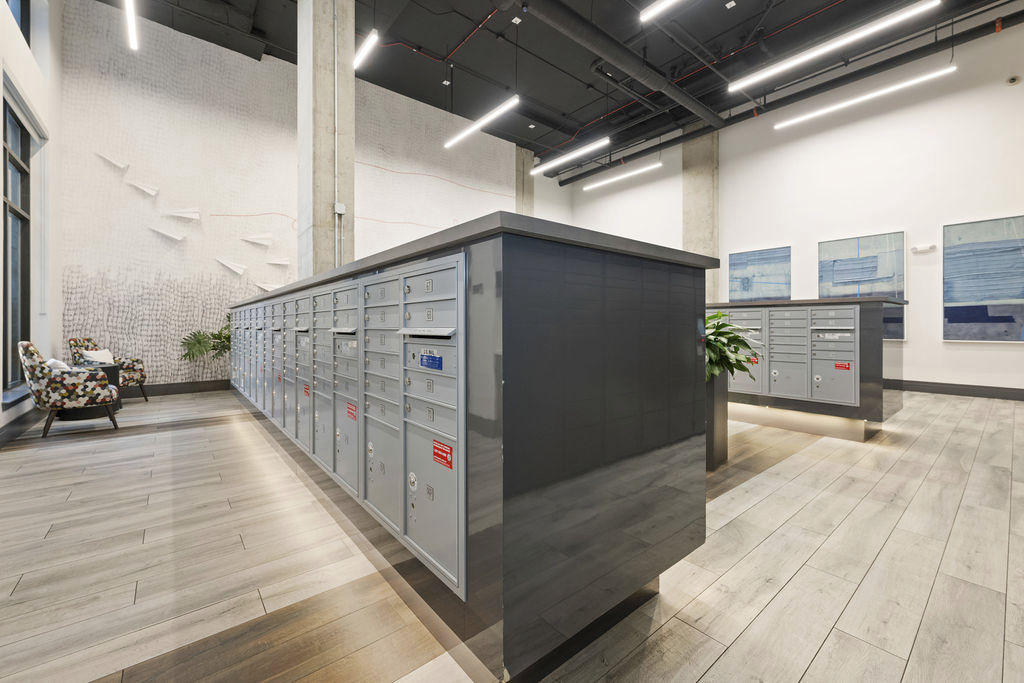 Mailroom at Bradham At New Bern Apartments