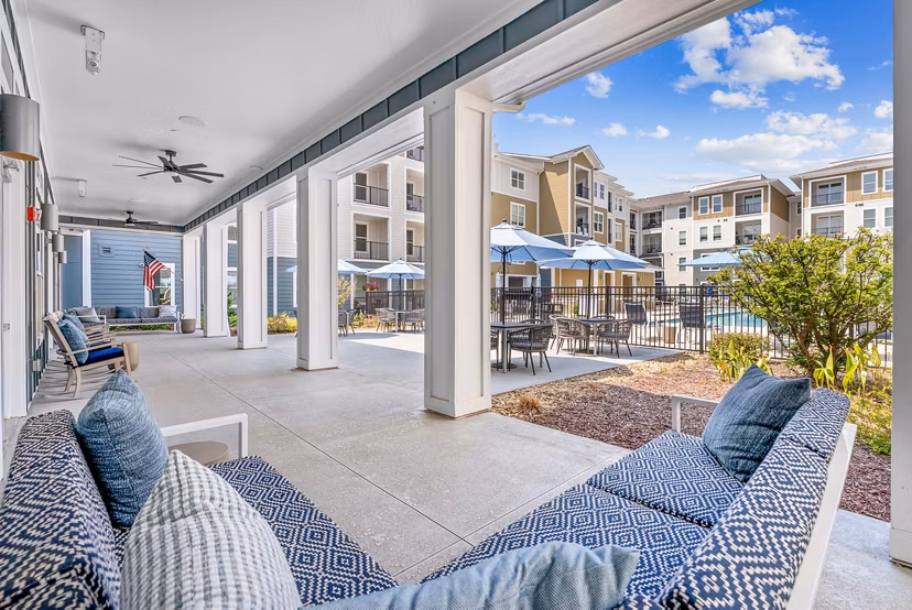 patio at Rosalia Verdae Apartments