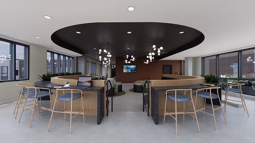 clubhouse at Accolade Minneapolis Apartments