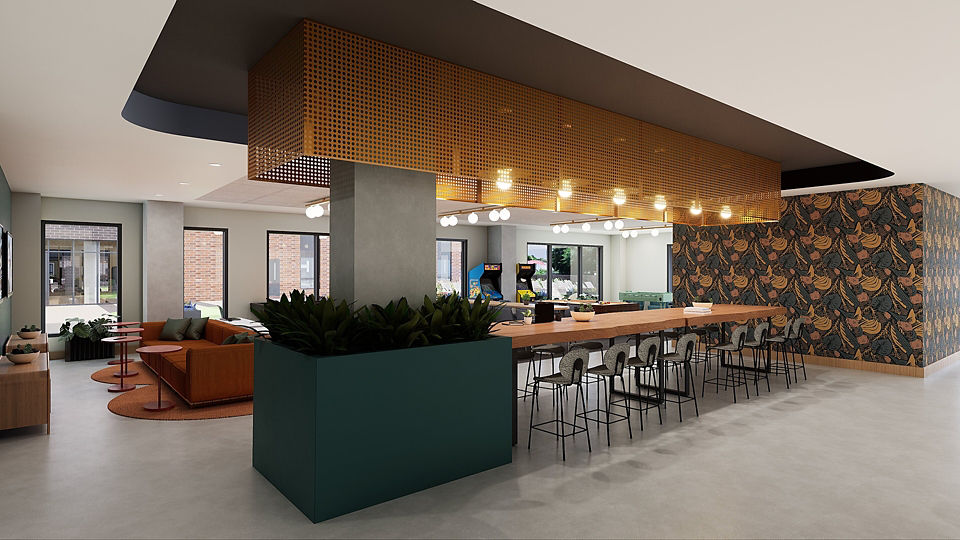 clubhouse at Accolade Minneapolis Apartments