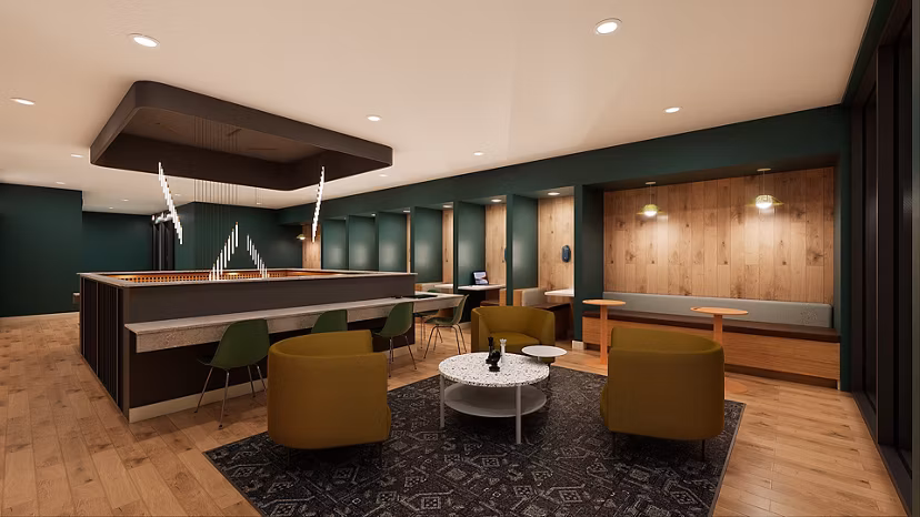 game room at Accolade Minneapolis Apartments