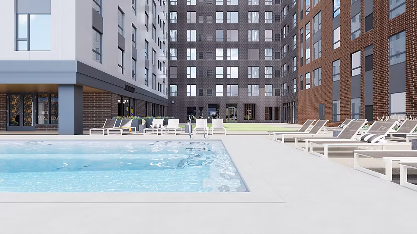 pool at Accolade Minneapolis Apartments