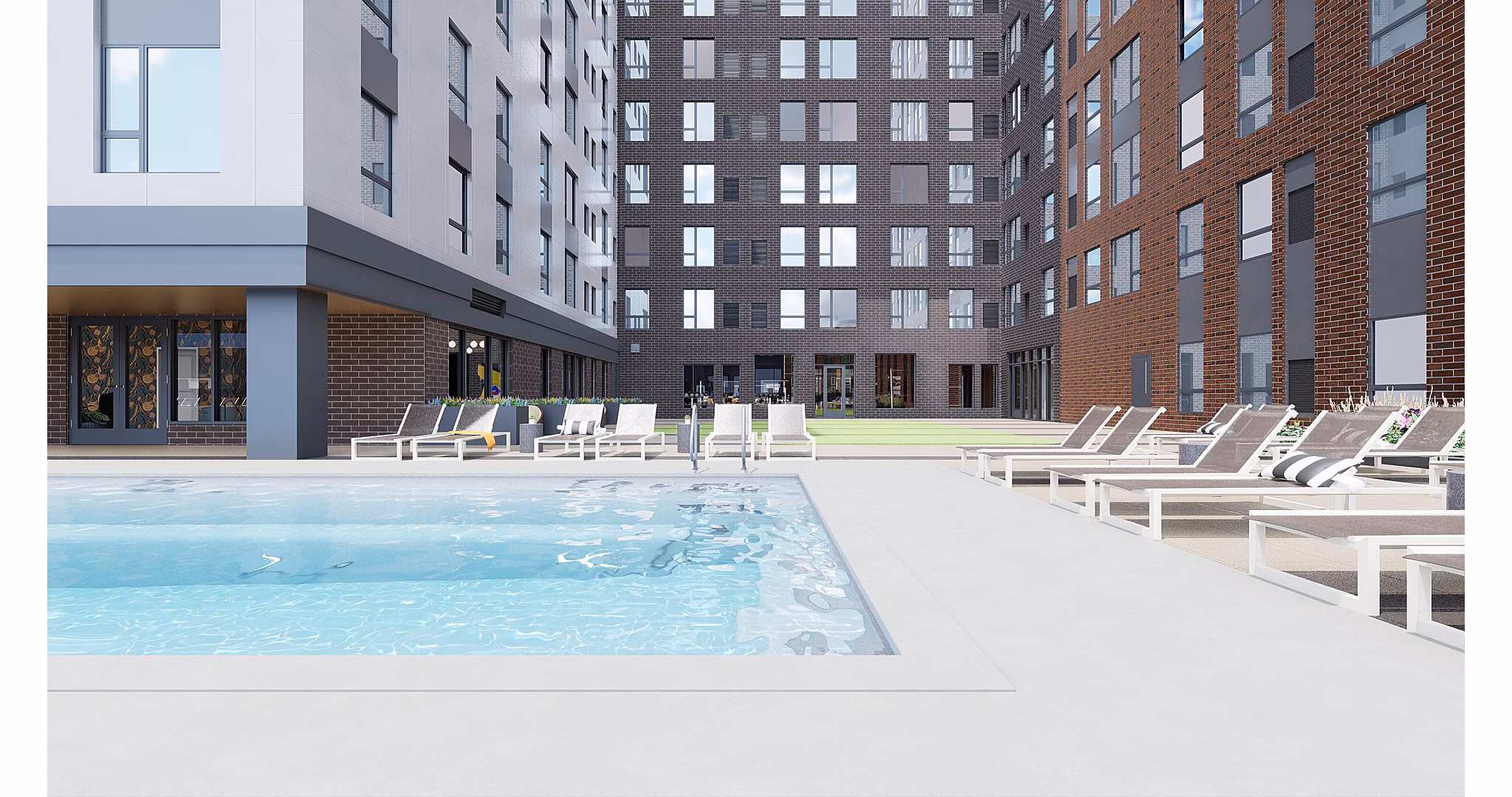 pool at Accolade Minneapolis Apartments
