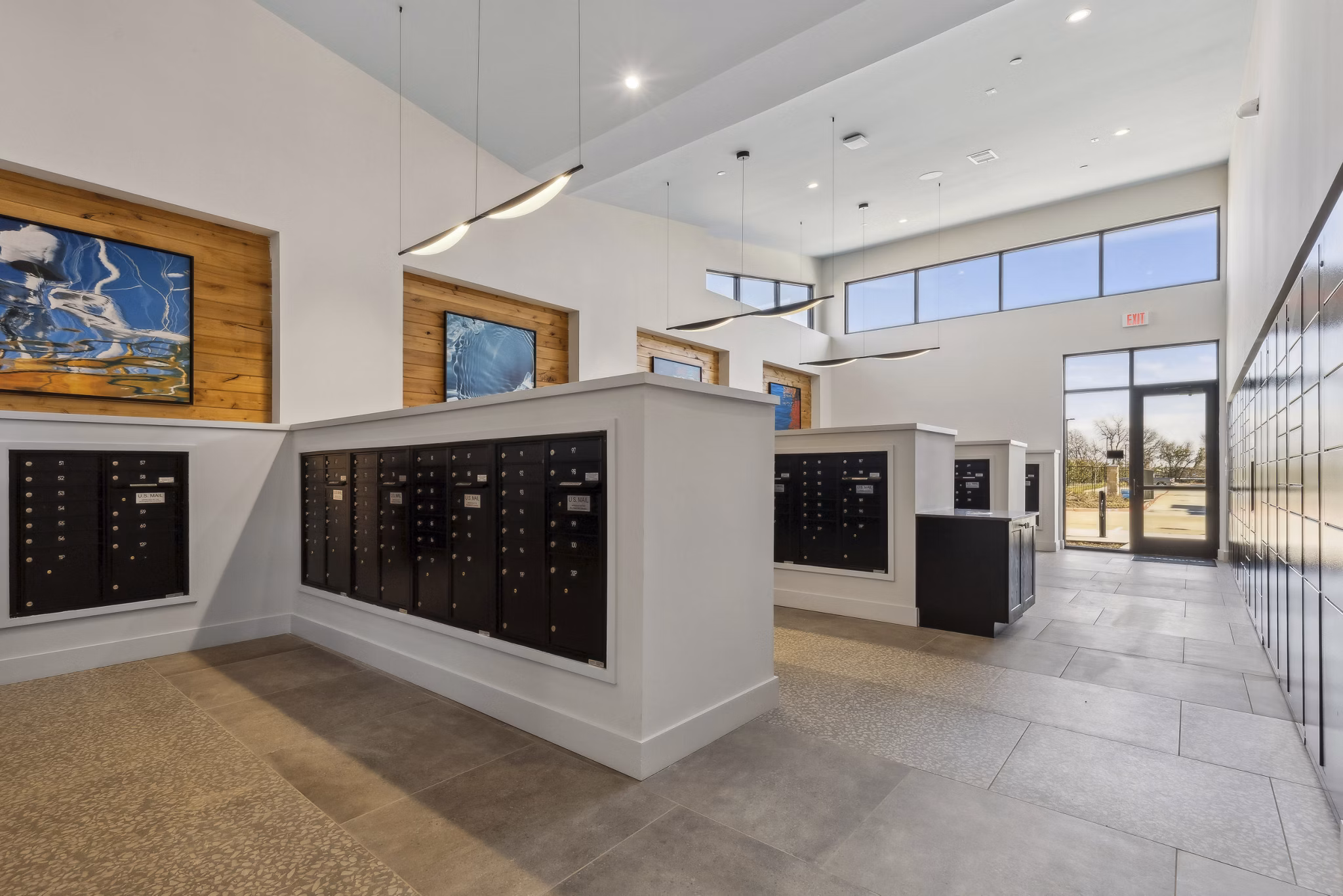 mail room at LakesoundApartments