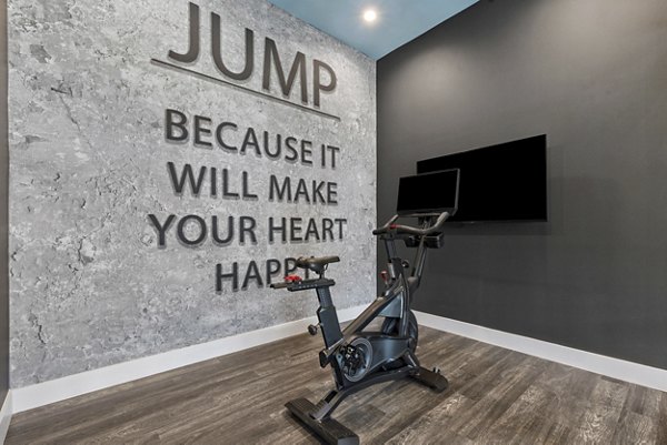 fitness center at Lakesound Apartments