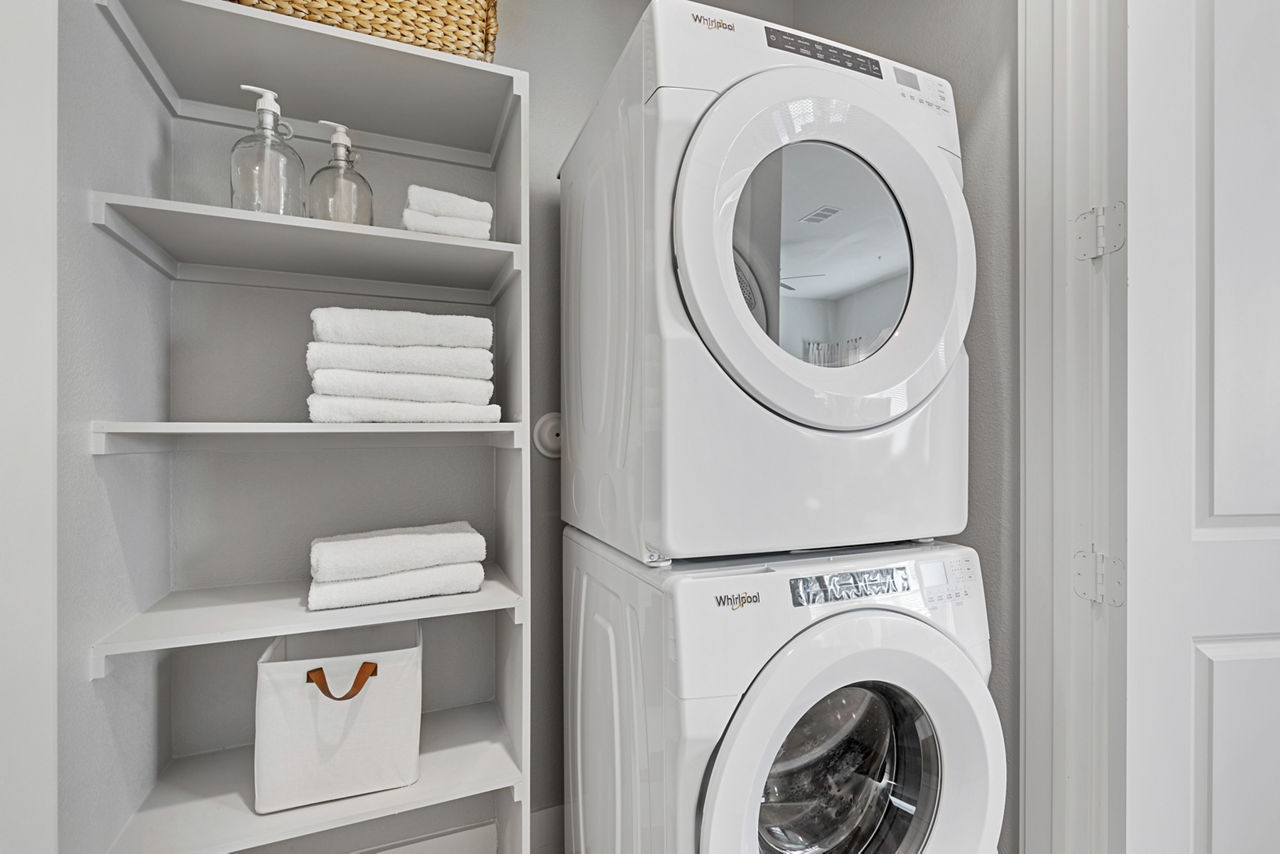 Laundry room at Lakesound