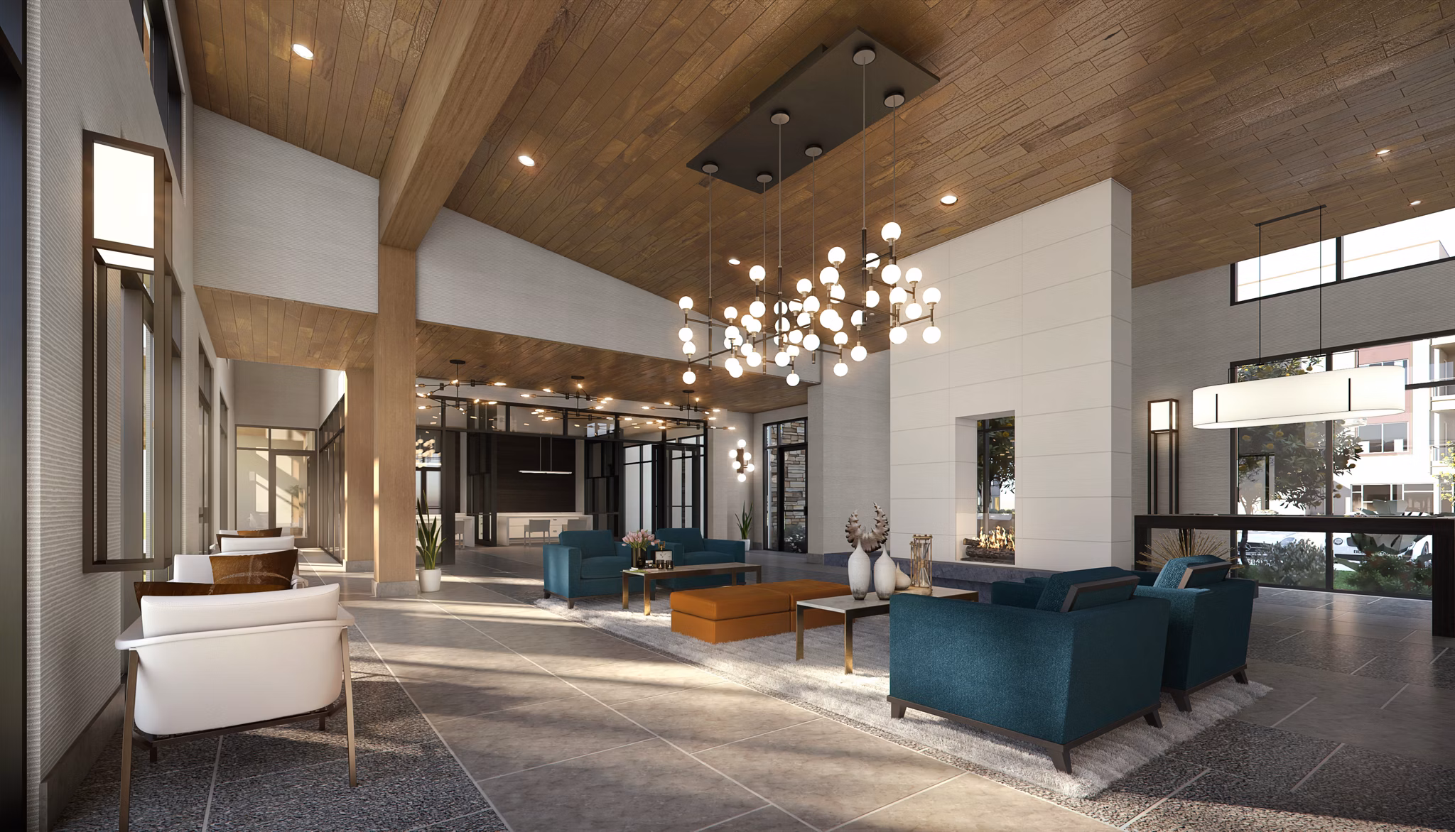 rendering at Lakesound Apartments