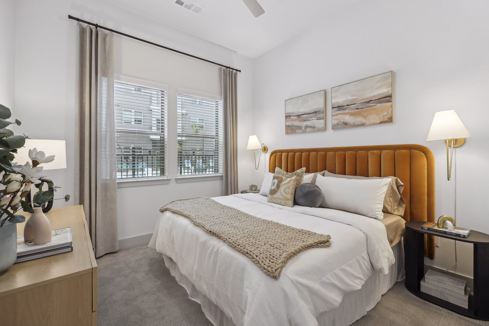 bedroom at Alta Sunset Heights Apartments