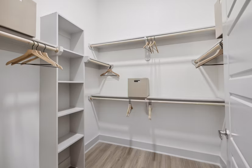 closet at Alta Sunset Heights Apartments
