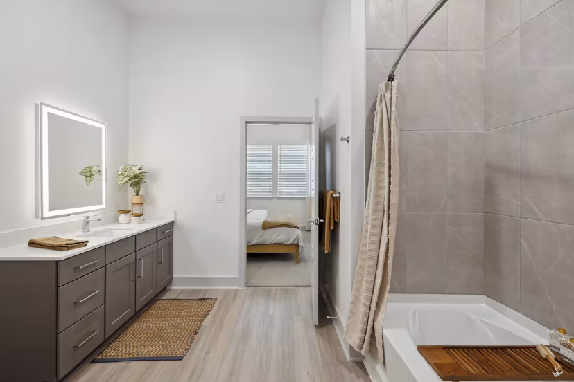 bathroom at Alta Sunset Heights Apartments