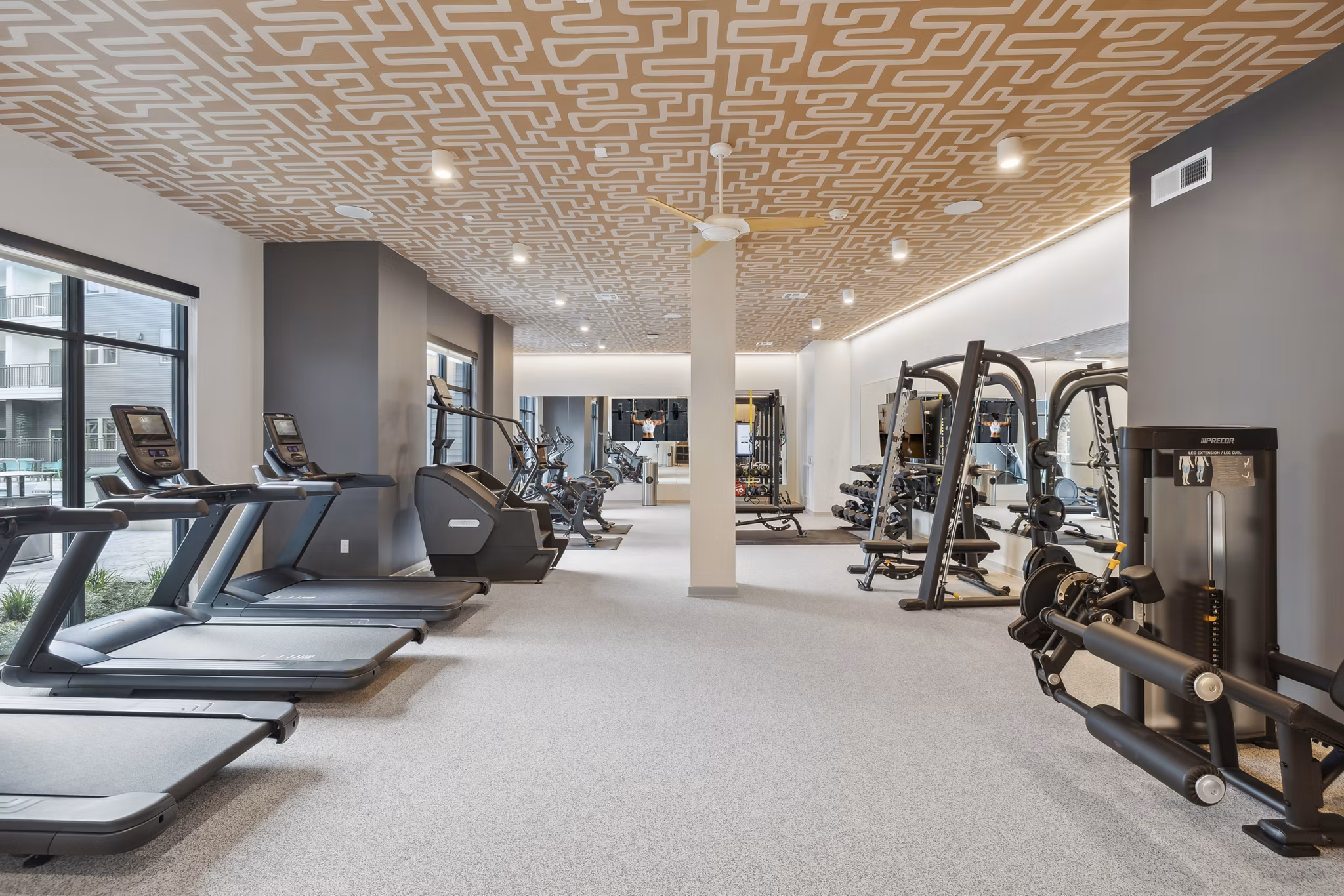fitness center at Alta Sunset Heights Apartments