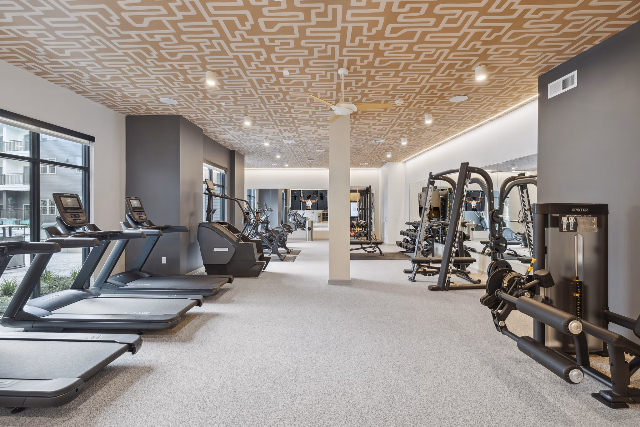 fitness center at Alta Sunset Heights Apartments