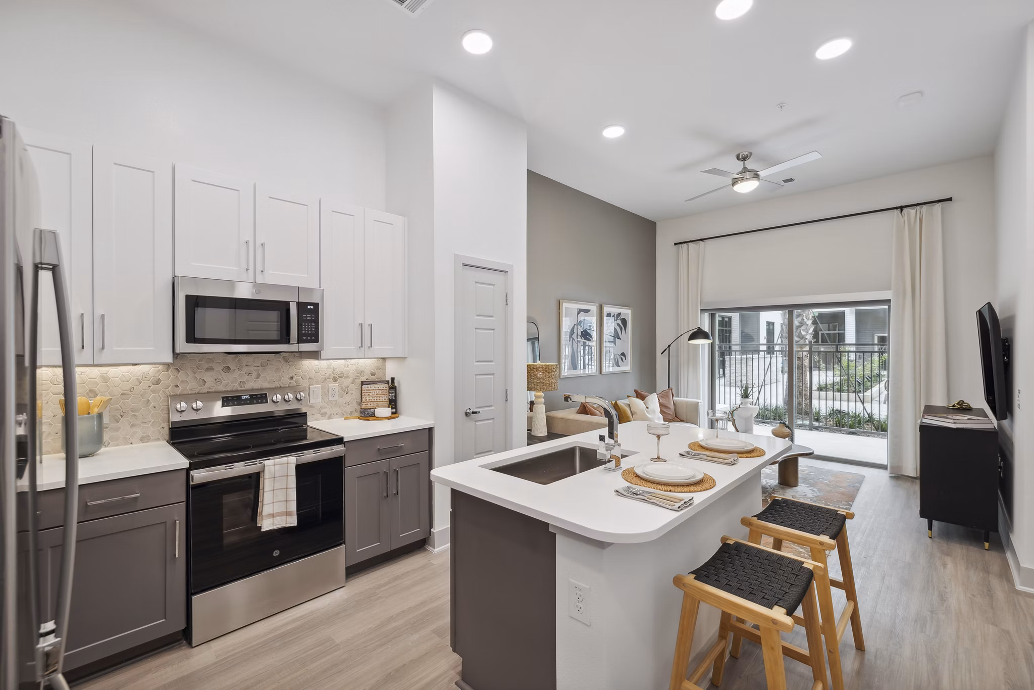 kitchen at Alta Sunset Heights Apartments