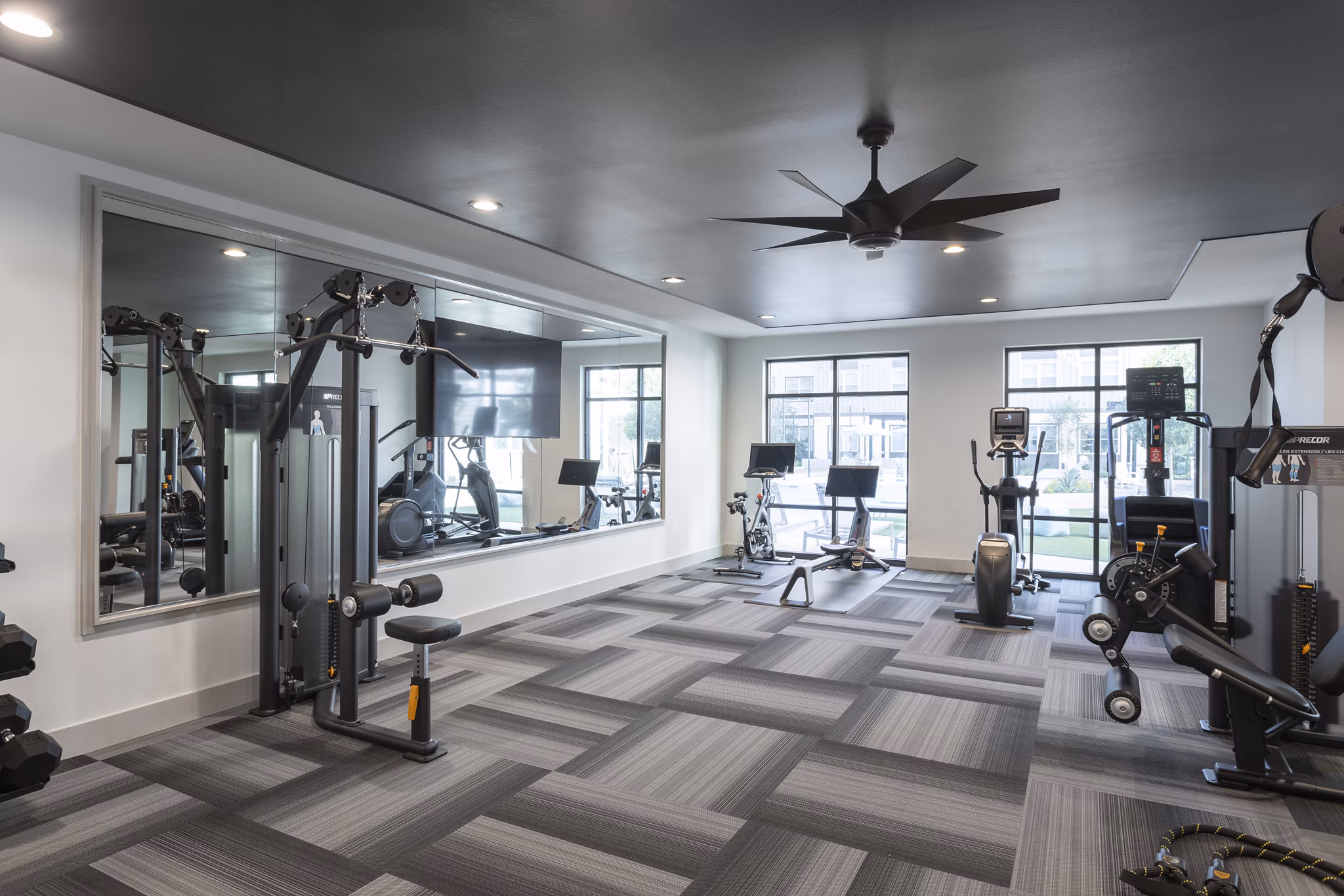fitness center at Broadstone Oliver Apartments 