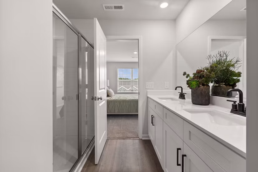 bathroom at Spire at Darrowby Ridge Apartments