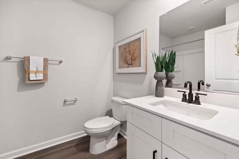 bathroom at Spire at Darrowby Ridge Apartments